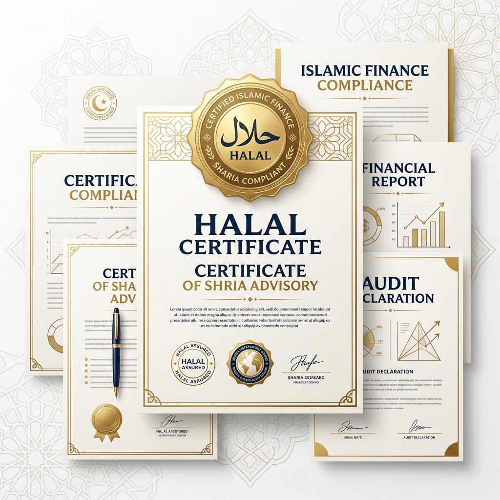 Halal Certification Illustration